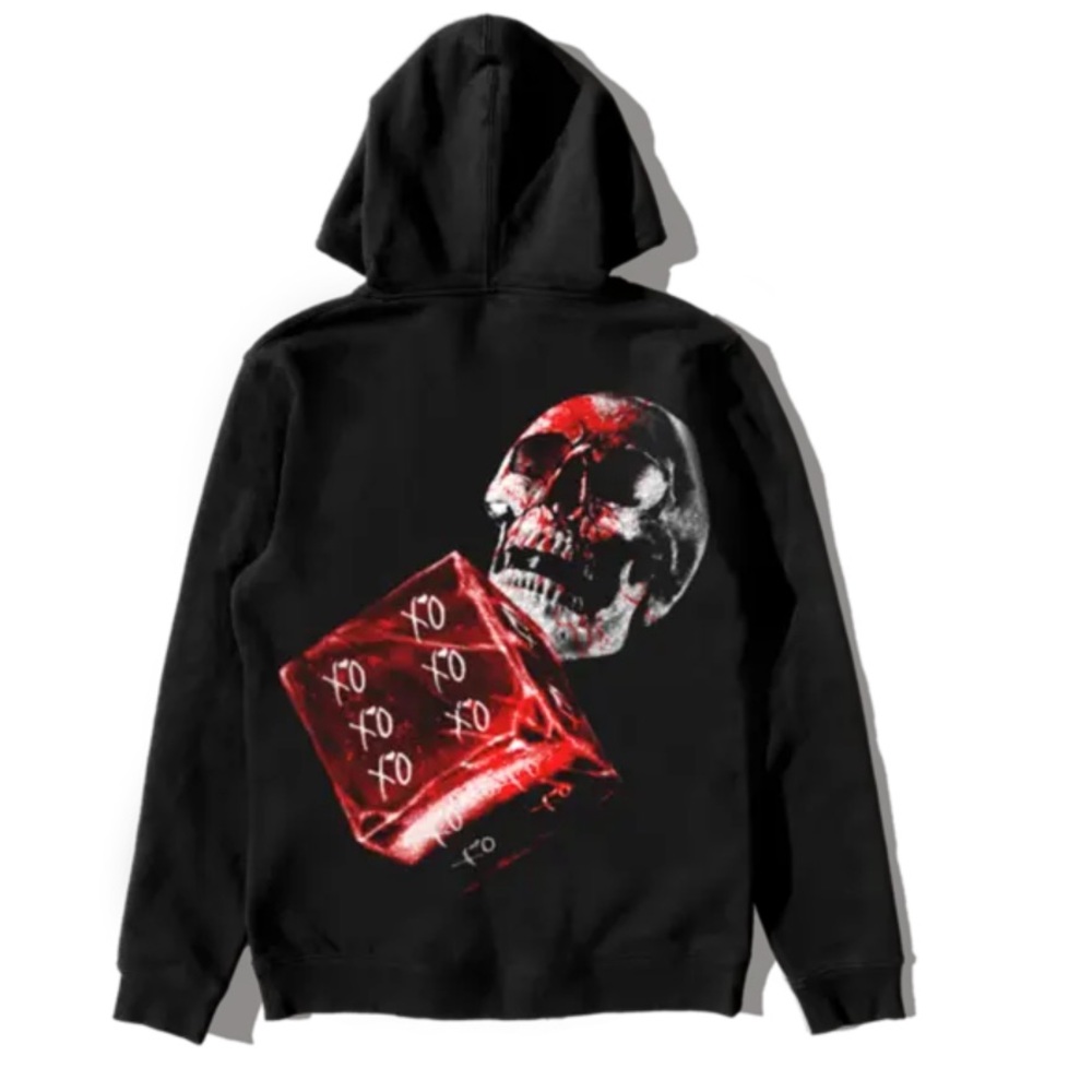 The Weeknd Asap Rocky Art Dealer For Awge 002 Pullover Hood sweatshirt XO merch